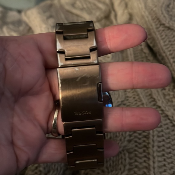 Bronze fossil watch - Picture 2 of 3